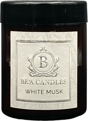 נר טבעי שמן קוקוס White Musk