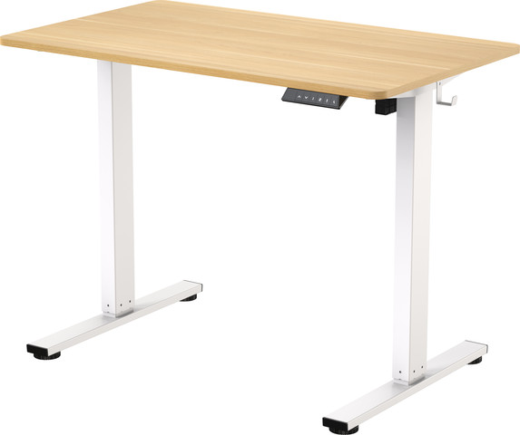 שולחן חכם מתכוונן לבן עץ 100 ס"מ SMARTER- SMART TABLES