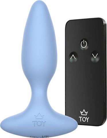 פלאג אנאלי רוטט עם שלט 'הפי וייב'