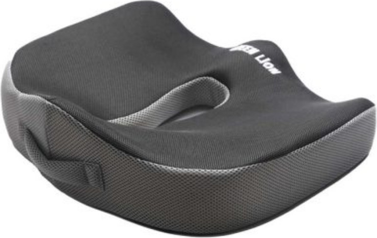 Green Lion Orthopedic Seat Cushion בצבע שחור