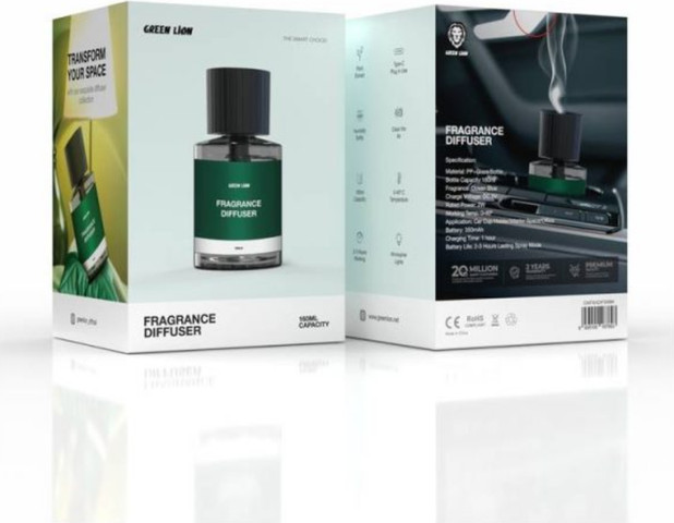 Green Lion Fragrance Diffuser בצבע שחור