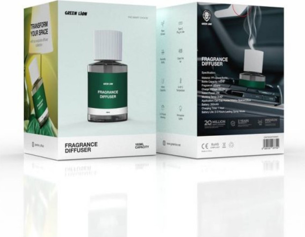 Green Lion Fragrance Diffuser בצבע לבן