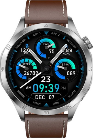 Green Lion Optima Smart Watch בצבע סילבר