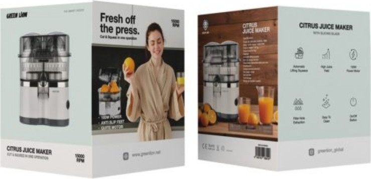 Green Lion Citrus Juice Maker בצבע לבן