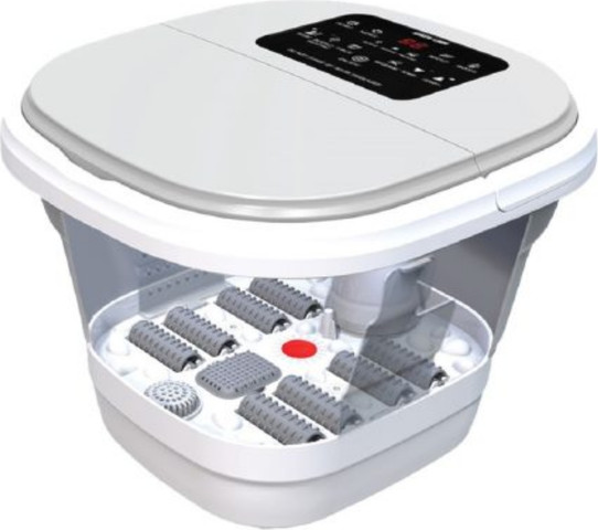 Green Lion Foldable Foot Bath Massager בצבע אפור