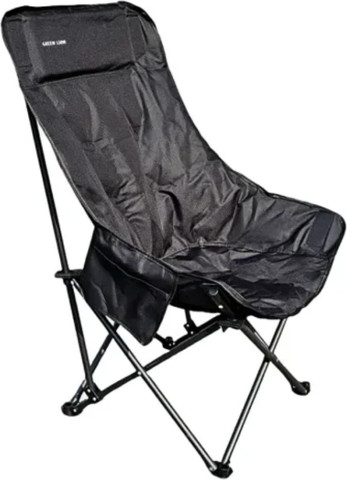 Green Lion Desert Ranger Camping Chair בצבע שחור