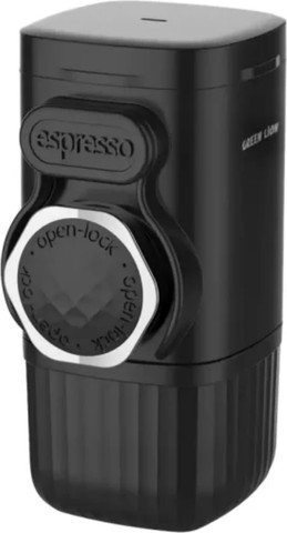 Green Lion Instant Pocket Coffee Maker 100mL בצבע שחור