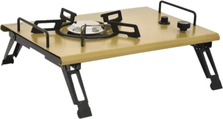 Green Lion GCS-20 Foldable Camping Stove בצבע חאקי