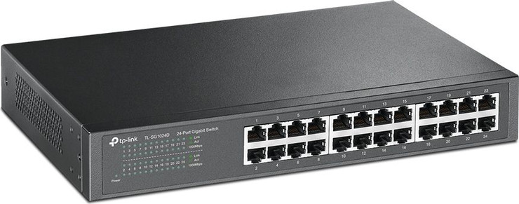 מתג שולחני TP-Link TL-SG1024D 24 Ports Gigabit 10/100/1000Mbps