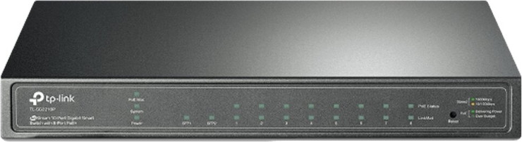 מתג TP-Link TL-SG2210P עם 8 יציאות
