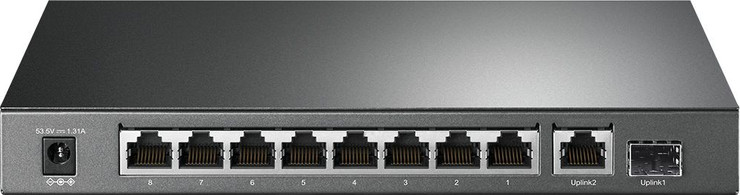 מתג 10 יציאות TP-Link TL-SG1210P Gigabit