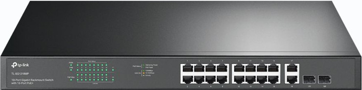 רכזת רשת / ממתג 18 פורטים TP-Link TL-SG1218MP