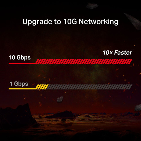 כרטיס רשת TP-Link 10 Gigabit PCIe TX401