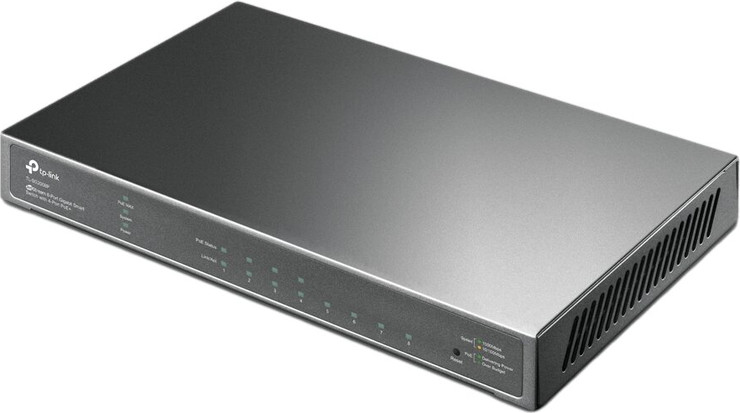 מתג TP-Link TL-SG2008P עם 8 יציאות