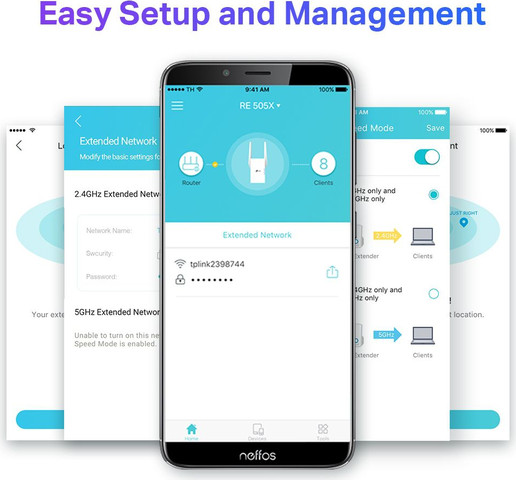 נקודת גישה TP-Link AX1500 Wi-Fi 6 RE505X