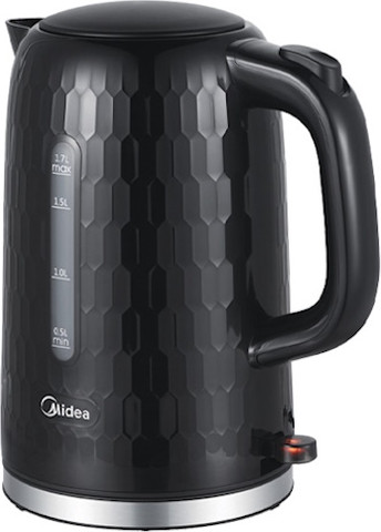 קומקום חשמלי 1.7 ליטר Midea מידאה MK-17D19A2 שחור