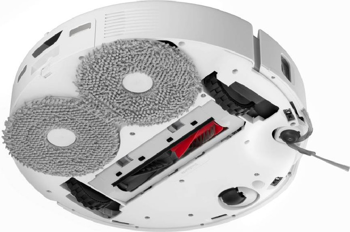 שואב אבק רובוטי כולל תחנת עגינה Roborock רובורוק Qrevo Edge 5V1 לבן