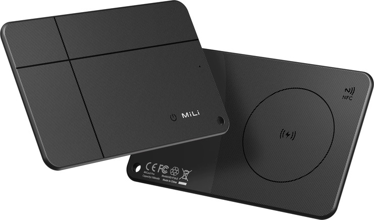 MiLi MiCard Pro Duo – כרטיס איתור חכם בגודל כרטיס אשראי