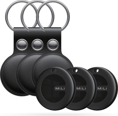 סט 3 חיישני איתור חפצים חכמים MiTag Duo תואם APPLE & ANDROID דגם HD-P16-3-AI
