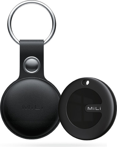 חיישן איתור חפצים חכם Duo MiTag תואם Android & Apple כולל נרתיק עור דגם HD-P16-AI