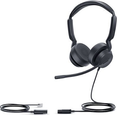 מערכת ראש לטלפון YEALINK יאלניק דגם YHS36 E2 DUAL
