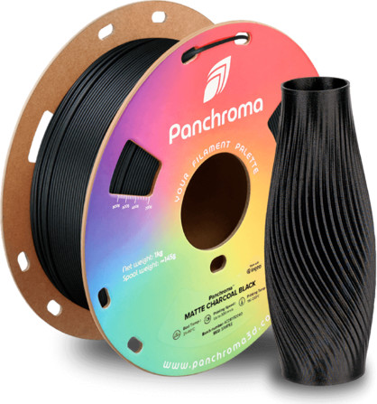 סליל הדפסה למדפסת 3D פילמנט 1 ק"ג 1.75 מ"מ - Panchroma PLA צבע אפור