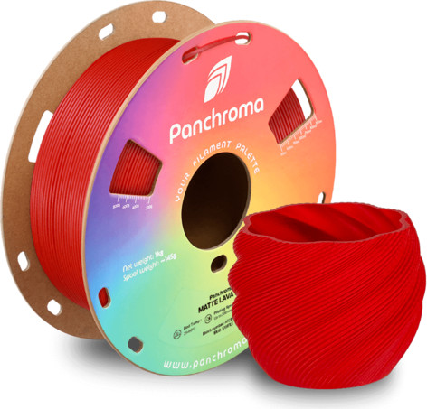 סליל הדפסה למדפסת 3D פילמנט 1 ק"ג 1.75 מ"מ - Panchroma PLA צבע אפור