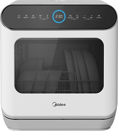 מדיח כלים על השיש כולל חיבור לאפליקציה Midea מידאה MDWMT030S(W)-W-IL
