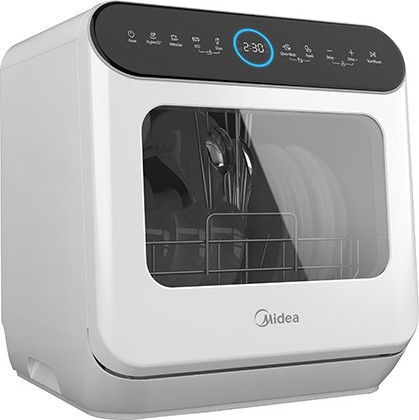 מדיח כלים על השיש כולל חיבור לאפליקציה Midea מידאה MDWMT030S(W)-W-IL