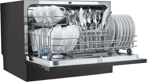 מדיח כלים על השיש Midea מידאה MDWT0602M(B)-W-IL