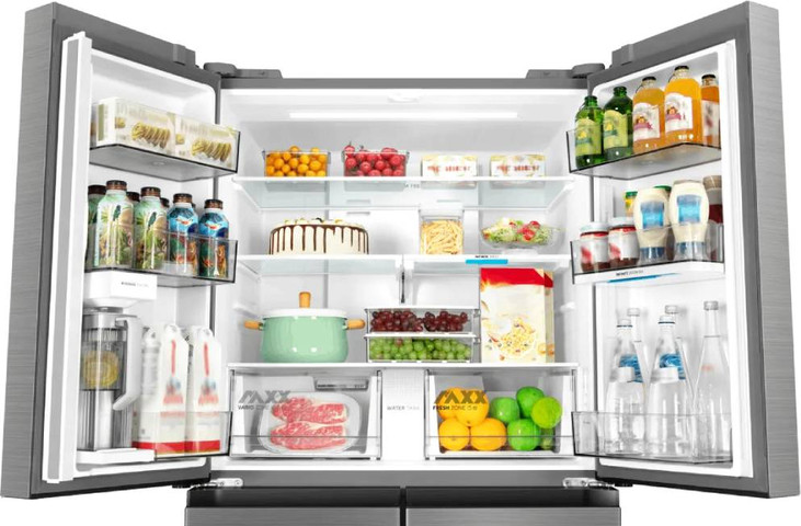 מקרר 4 דלתות 706 ליטר Midea MDRM923CIL46M נירוסטה