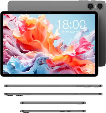 טאבלט Teclast P30T Octa 4GB+128GB 10.1" - צבע אפור - כולל ערכת 9 אביזרים מתנה