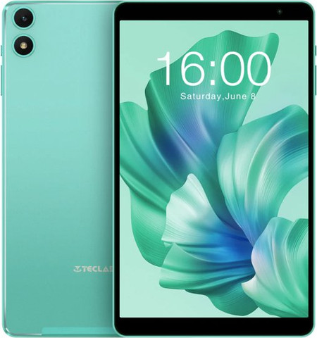 טאבלט Teclast P85T 8'' Octa-Core 4GB 64GB WiFi 6 Android 14 - צבע ירוק מנטה