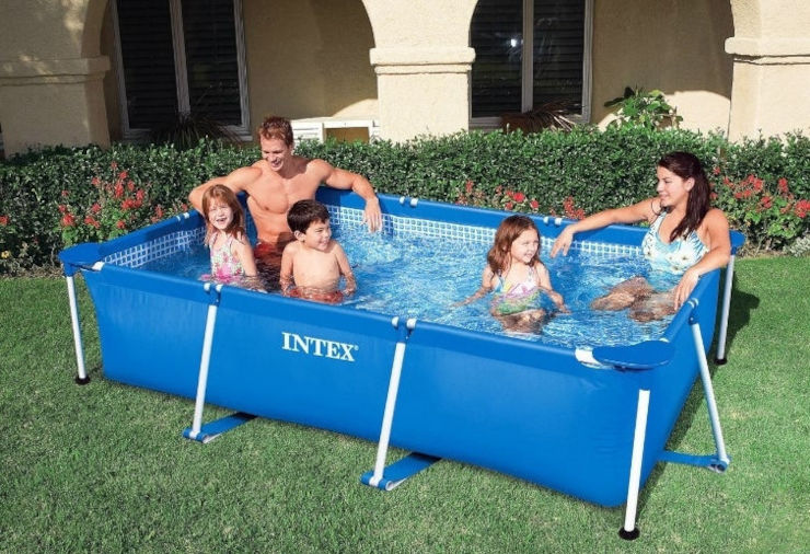 בריכת עמודים מלבנית 260X160X65 ס"מ INTEX