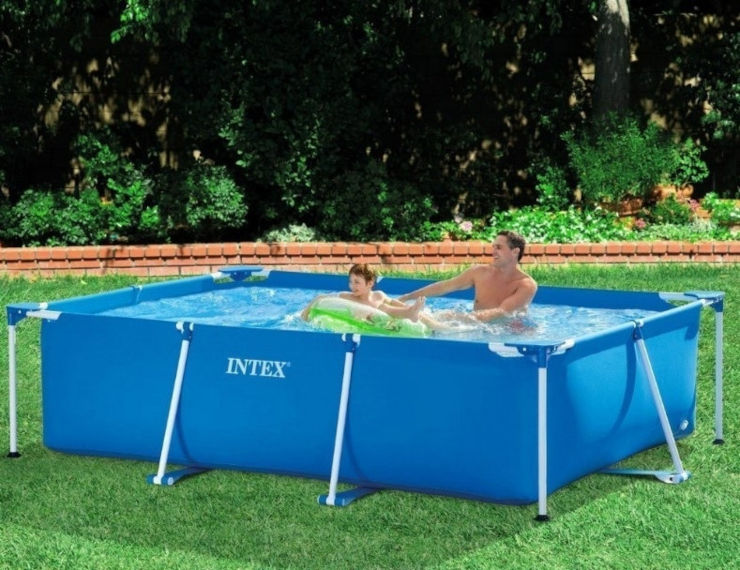 בריכת עמודים מלבנית 260X160X65 ס"מ INTEX
