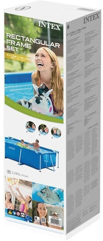 בריכת עמודים מלבנית 260X160X65 ס"מ INTEX