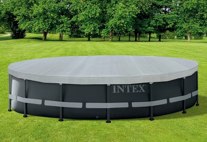 כיסוי לבריכה ביתית עגולה בקוטר 488 28040 מבית INTEX