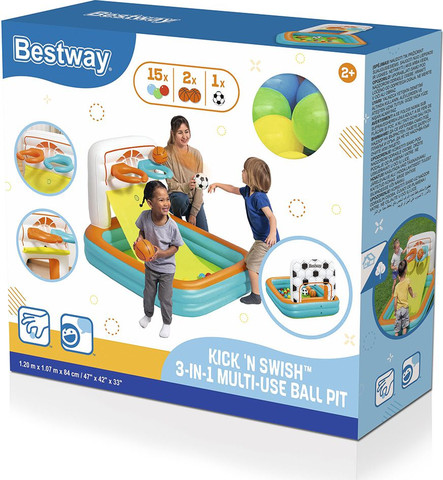 בריכת משחקי כדור BESTWAY לקטנטנים 52637