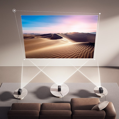 מקרן נייד קומפקטי חכם 4K עד 120" Xiaomi שיאומי Smart Projector L1
