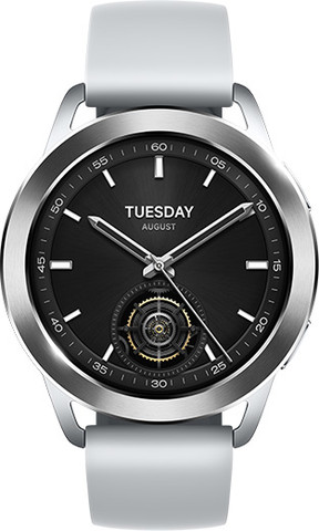 שעון ספורט חכם - 36 מ"מ Xiaomi שיאומי Watch S3 כסוף