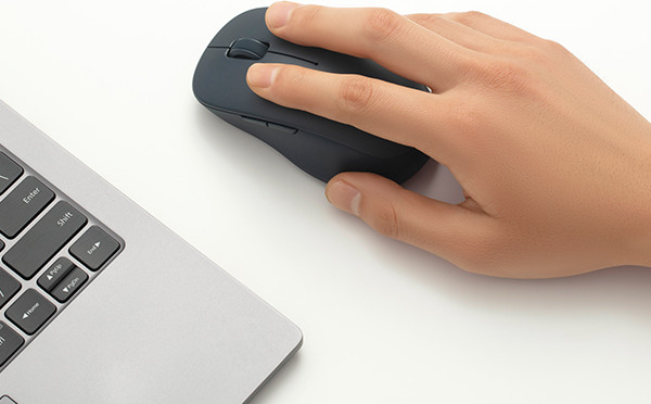עכבר אלחוטי דו-מצבי Xiaomi שיאומי Dual-mode Wireless Mouse 2 שחור