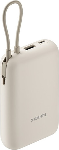 סוללת גיבוי ניידת Xiaomi 22.5W 10000mAh שיאומי Power Bank 10000mAh בז