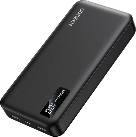 סוללת חירום UGREEN Nexode 20000mAh 20W PD שחור שחור