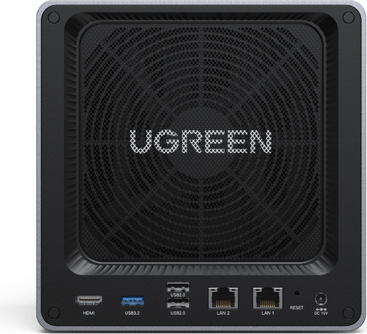 שרת אחסון חכם לעסקים UGREEN NASync DXP4800 Plus אפור