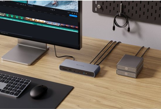 Hyper Thunderbolt 4 Dock תחנת עגינה