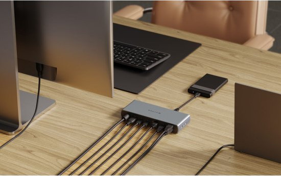 Hyper Thunderbolt 4 Dock תחנת עגינה