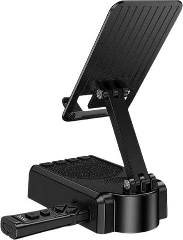 מעמד שולחני לטלפון עם רמקול Bluetooth ושלט רחוק HOCO HC45
