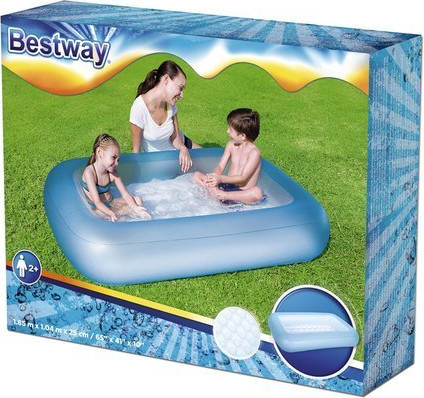 בריכת פעוטות מתנפחת מלבנית 165X104X25 ס"מ BESTWAY 51115