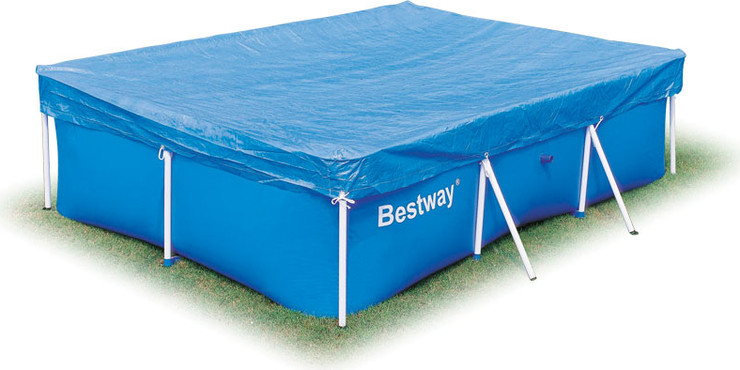 BESTWAY כיסוי עליון לבריכה מלבנית 61*170*259