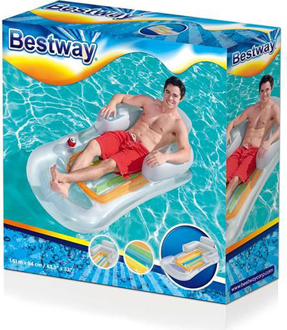 מזרון ים עם משענות גב וידיים BESTWAY 43028